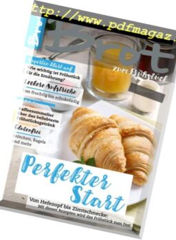 Brot Sonderheft – Perfekter Start 2018