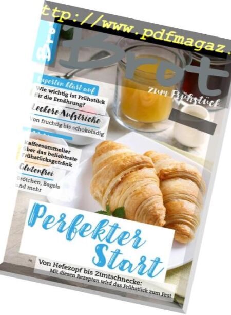 Brot Sonderheft – Perfekter Start 2018 Cover