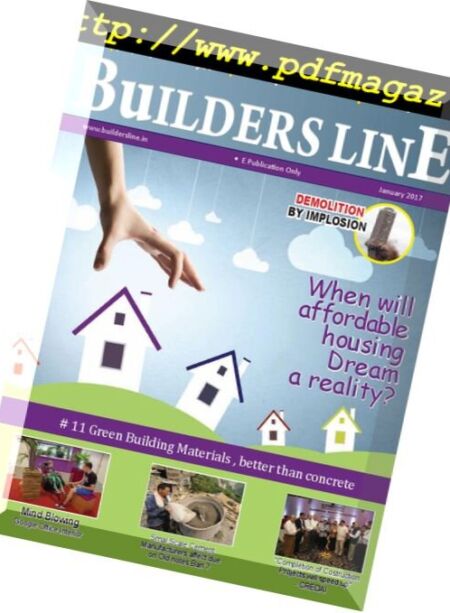 Builders line English Edition – January 2017 Cover