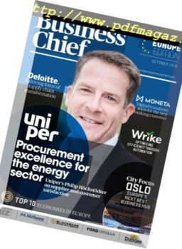 Business Chief Europe – October 2018