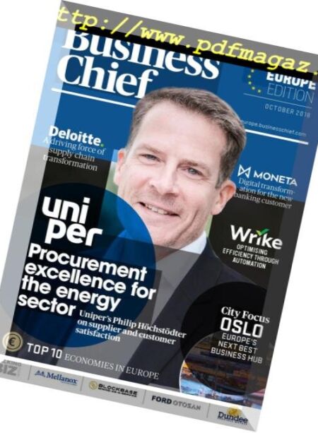 Business Chief Europe – October 2018 Cover