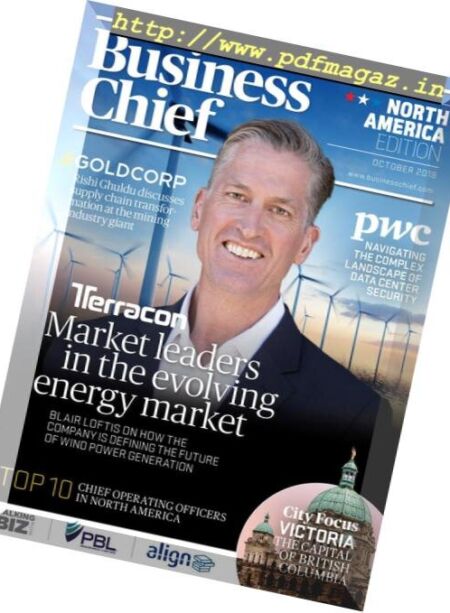 Business Chief North American edition – October 2018 Cover