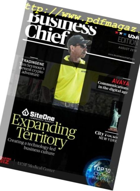 Business Chief USA – August 2018 Cover