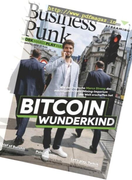 Business Punk – Oktober 2018 Cover