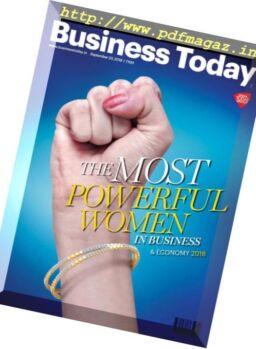 Business Today – September 23, 2018