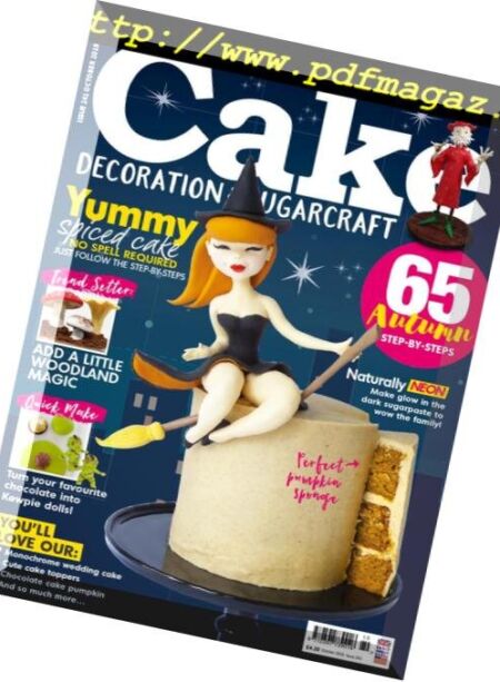 Cake Decoration & Sugarcraft – October 2018 Cover