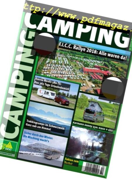 Camping Germany – Nr10, 2018 Cover