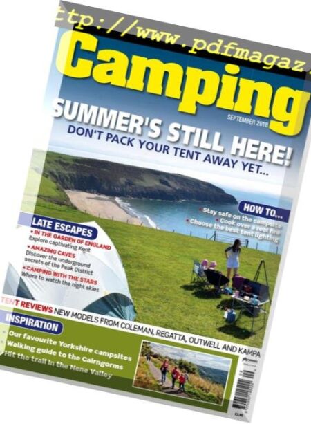 Camping – September 2018 Cover