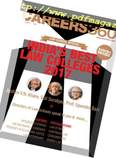Careers 360 English Edition – January 2017 Cover