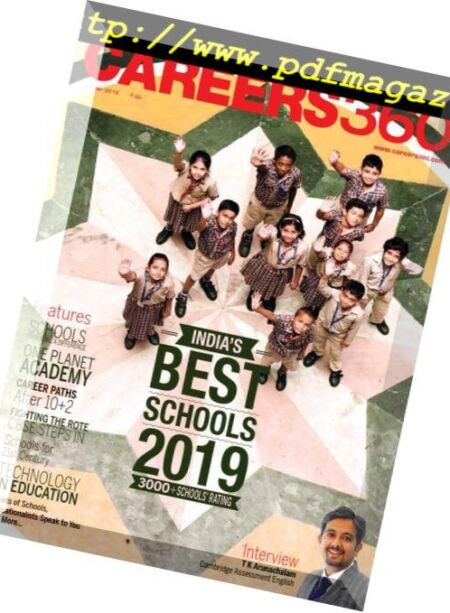 Careers 360 English Edition – October 2018 Cover
