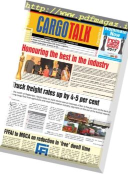 Cargo Talk – November 2016