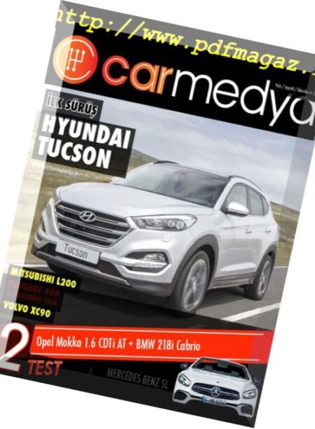 Carmedya – Kasim 2015 Cover
