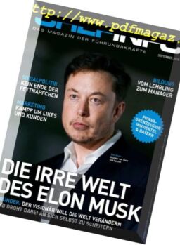 Chefinfo – September 2018