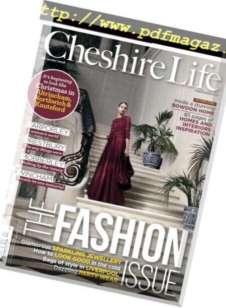 Cheshire Life – November 2018 Cover