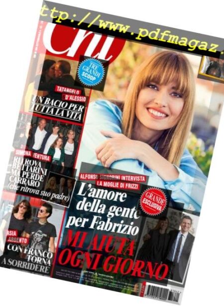 Chi – 10 Ottobre 2018 Cover