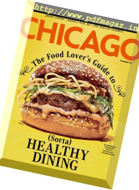 Chicago Magazine – November 2018 Cover
