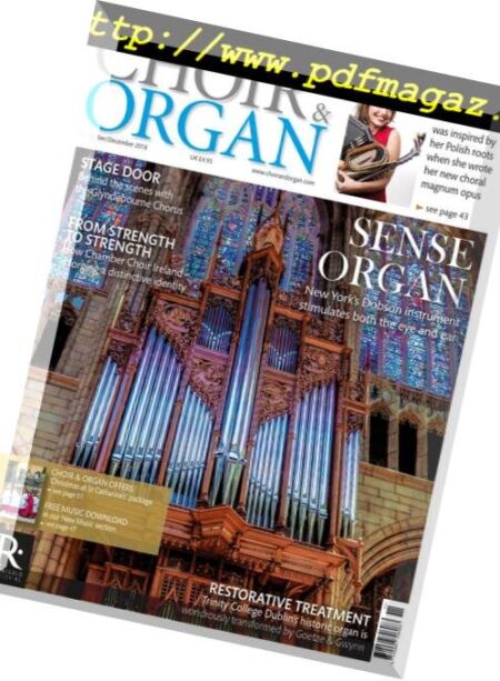 Choir & Organ – November-December 2018 Cover