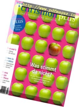 chrismon plus – Oktober 2018