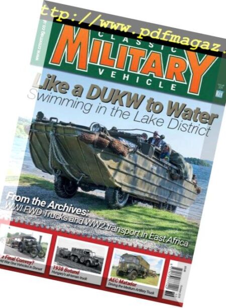 Classic Military Vehicle – October 2018 Cover