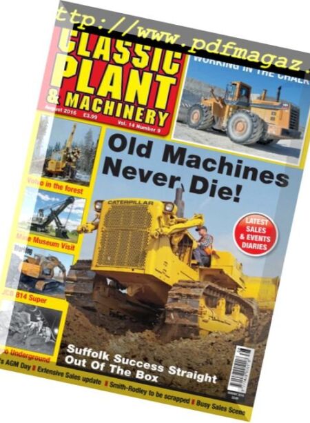 Classic Plant & Machinery – August 2016 Cover