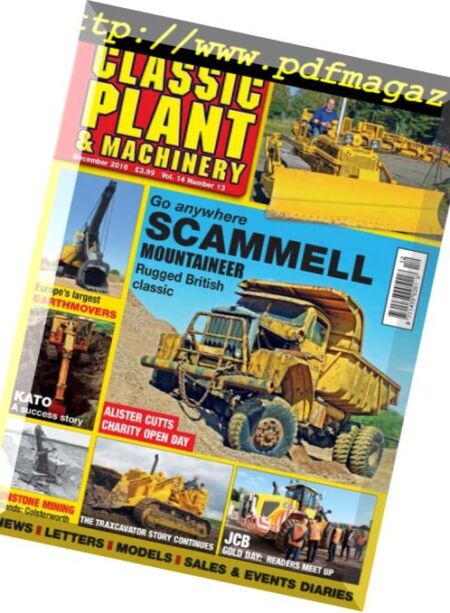 Classic Plant & Machinery – December 2016 Cover