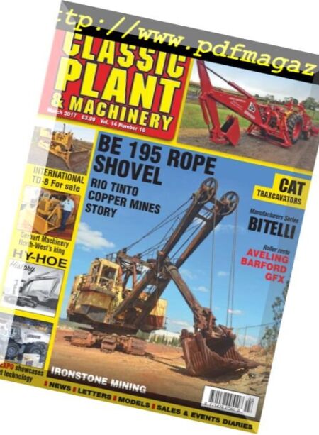 Classic Plant & Machinery – March 2017 Cover