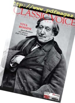 Classic Voice – Aprile 2018