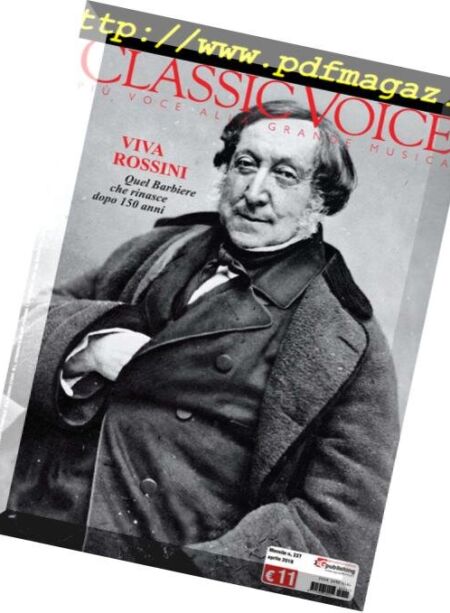 Classic Voice – Aprile 2018 Cover