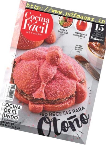 Cocina Facil – octubre 2018 Cover