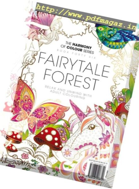 Colouring Book Fairytale Forest – August 2018 Cover