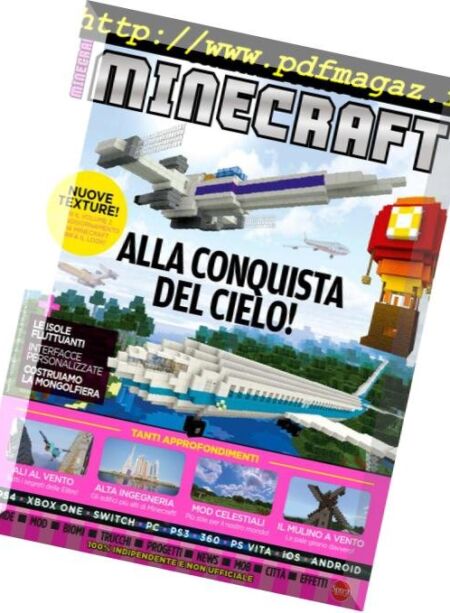 Come Fare tutto in Minecraft – Agosto-Settembre 2018 Cover
