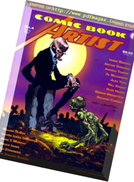 Comic Book Artist – 1999-04 Cover