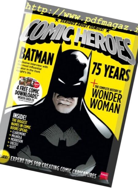 Comic Heroes – April 2014 Cover