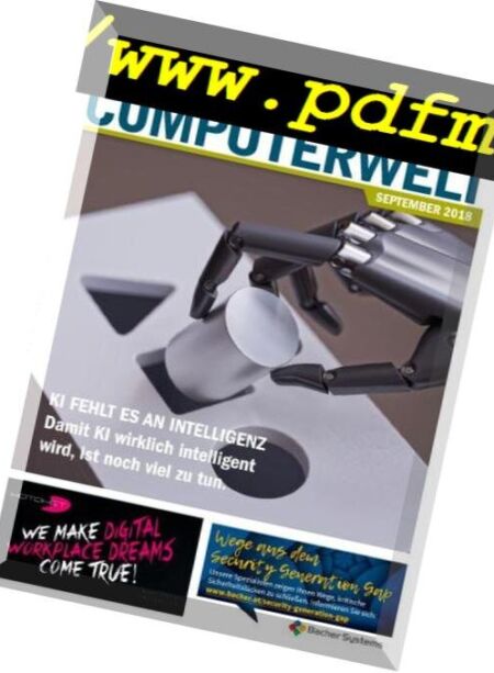 Computerwelt – 12 September 2018 Cover
