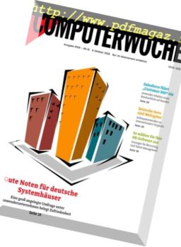 Computerwoche – 8 Oktober 2018