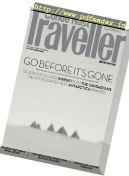 Conde Nast Traveller India – October-November 2018