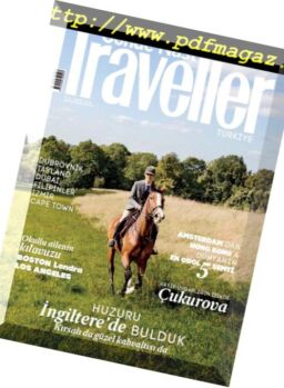 Conde Nast Traveller Turkey – Ekim 2016