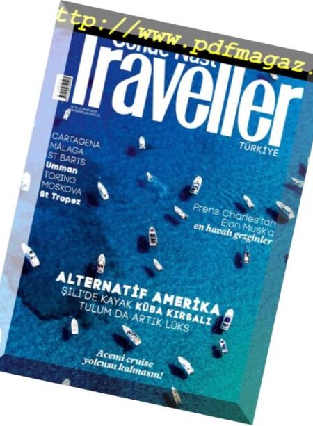 Conde Nast Traveller Turkey – Mart 2017 Cover