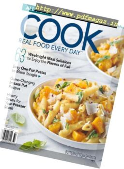 Cook Real Food Every Day – August 2018
