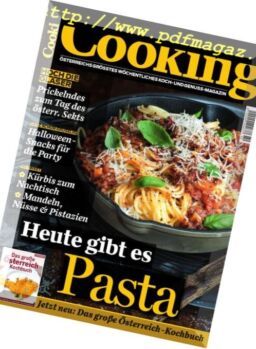 Cooking Austria – 19 Oktober 2018