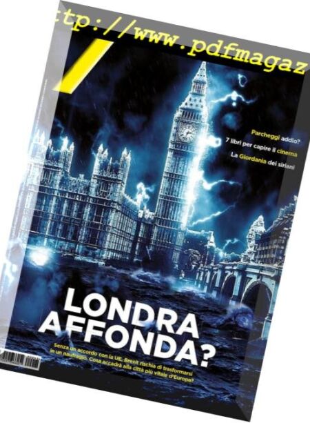 Corriere della Sera Sette – 11 ottobre 2018 Cover