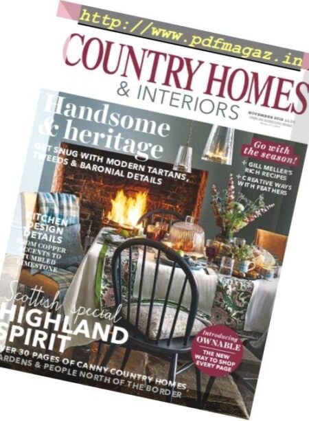 Country Homes & Interiors – November 2018 Cover