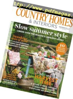 Country Homes & Interiors – September 2018