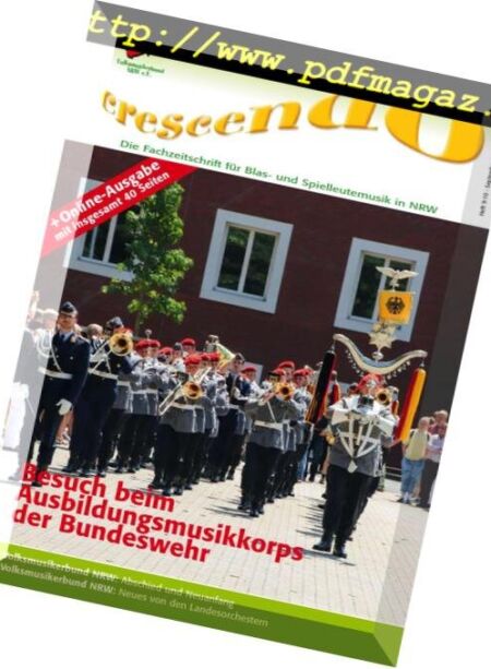 Crescendo – September-Oktober 2018 Cover