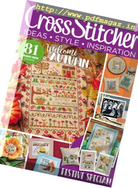 CrossStitcher – October 2018 Cover
