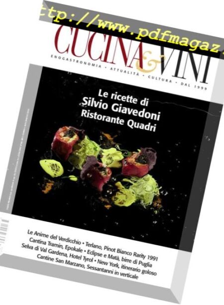 Cucina & Vini – giugno 2017 Cover