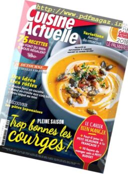 Cuisine Actuelle – Novembre 2018
