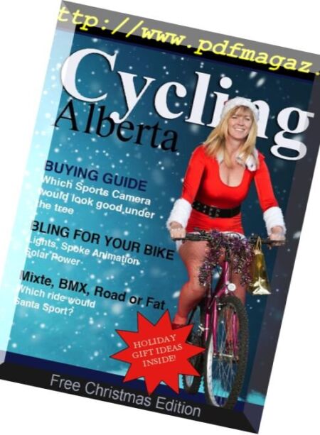 Cycling Alberta – December 2016 Cover