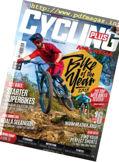 Cycling Plus Malaysia – July 2018 Cover