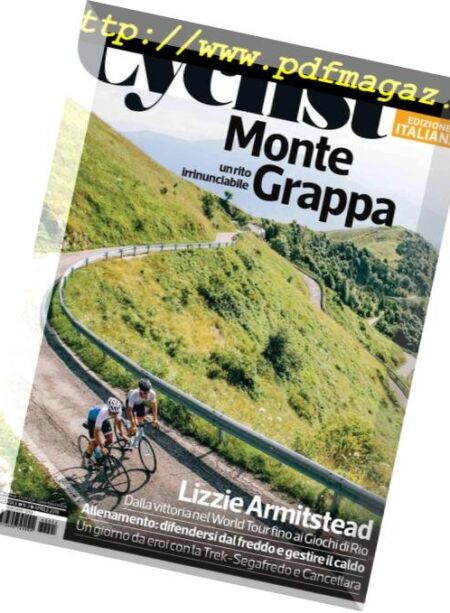 Cyclist Italia – Aprile 2016 Cover